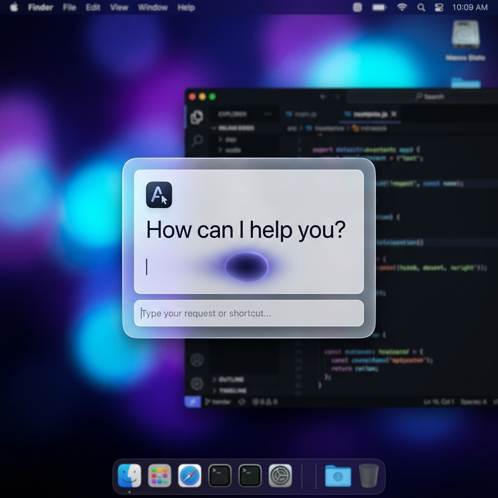 Inline Ask Interface Mockup
