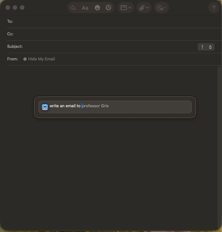 Writing and editing assistance